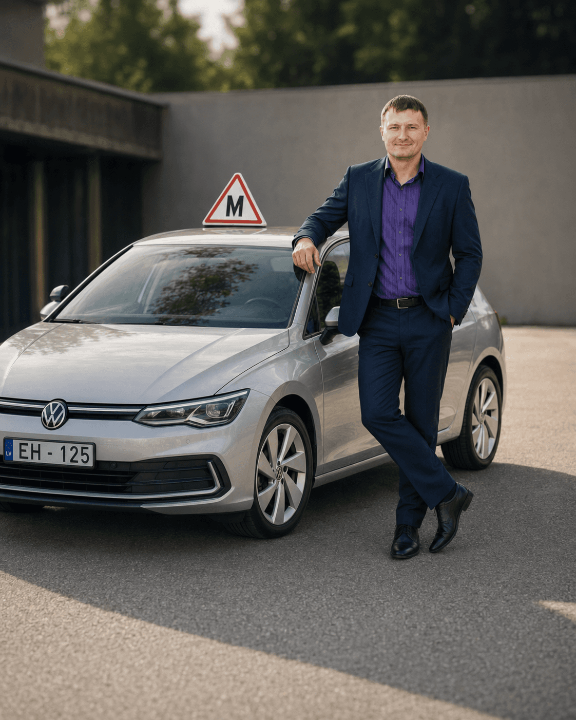 Autoinstruktors Roman Salnikov